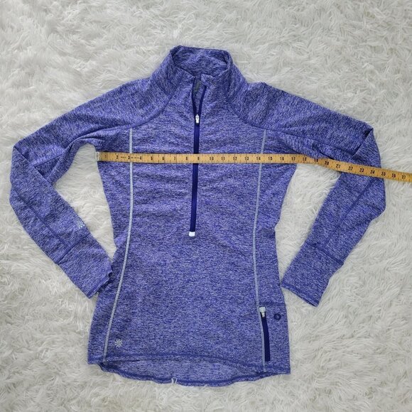 Athleta Half Zip Pullover Top - Size XS - Picture 6 of 11
